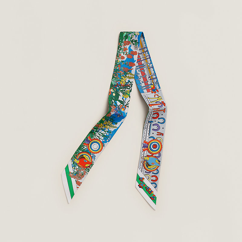 Pony Pit Stop Twilly - Beige | Hermès USA